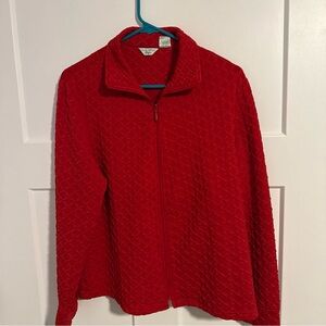 Laura Ashley Cherry Red Quilted Jacket